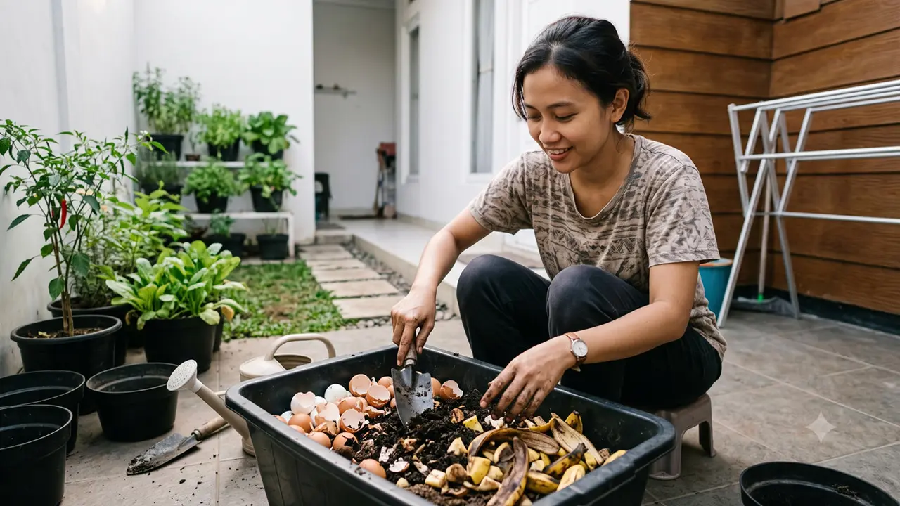 Barang Dapur Bekas yang Bisa Dipakai untuk Media Tanam
