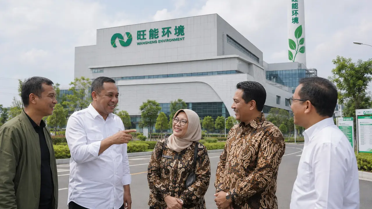 Pemkot Bekasi Pelajari Pengelolaan Sampah Modern di Fasilitas PLTSa China