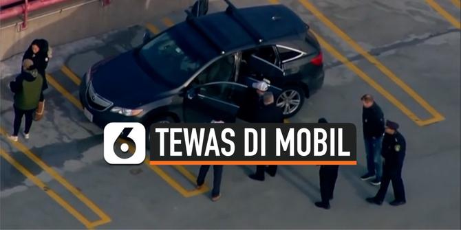 VIDEO: Misterius, 3 Orang Ditemukan Tewas dalam Mobil di Trotoar Jalan