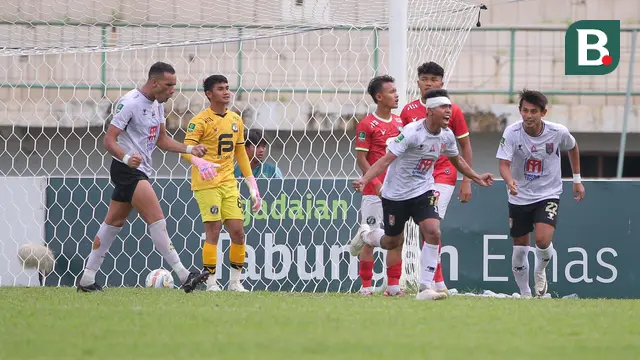 Foto: Gol Injury Time Frets Butuan Gagalkan Kemenangan Perdana FC Bekasi City di Babak 12 Besar Pegadaian Liga 2 2023/2024