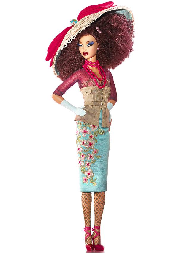 Barbie nyentrik dan eksotis dalam balutan fashion desainer ternama } Photo copyright The Beauty Gypsy
