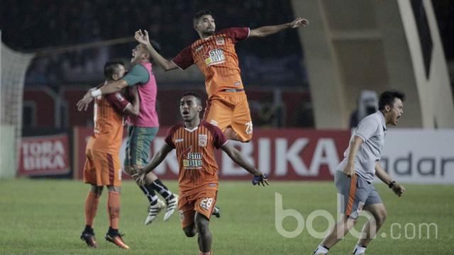 Selebrasi Pusamania Borneo FC