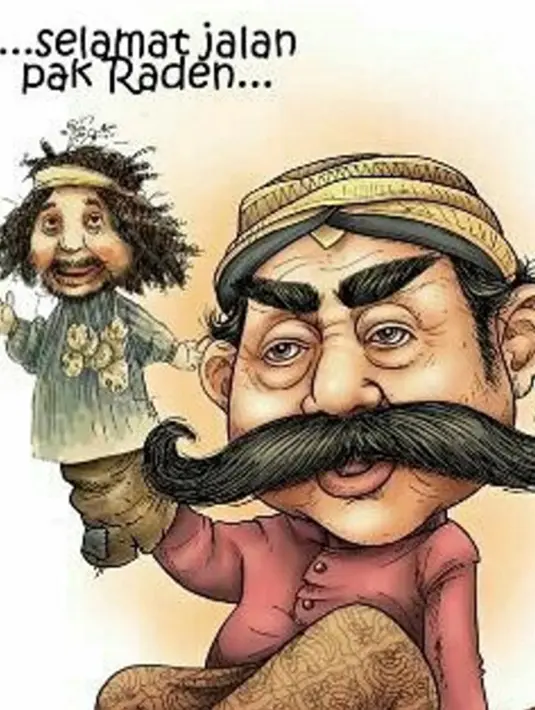 Semasa hidupnya, keberadaan seniman kelahiran Jember, Jawa Timur ini sangat memberi warna pada kancah hiburan anak. (via instagram/@dhen_irfan)