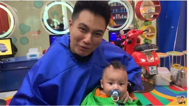 10 Potret Penampilan Baru Kiano Anak Baim Wong, Bikin Paula Syok dan Menangis