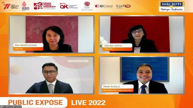 Paparan publik PT Nippon Indosari Corpindo Tbk (ROTI), Kamis, 15 September 2022 (Foto: PT Nippon Indosari Corpindo Tbk)