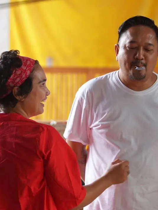 Feby Febiola lomba agustusan (Instagram/frankysihombingz)