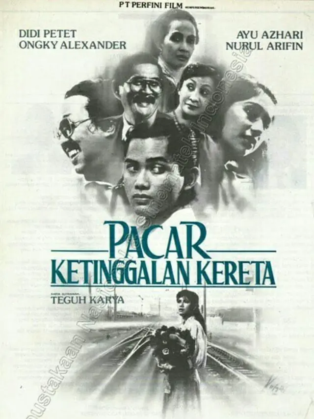 Poster film Pacar Ketinggalan Kereta. (Foto: Dok. Perfini Film/ IMDb)