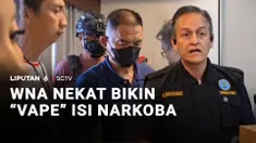 Badan Narkotika Nasional (BNN) mengungkap tempat produksi narkotika cair bermodus rokok elektrik atau vape. Dalam penggerebekan di sebuah apartemen di Setiabudi, Jakarta Selatan, disita sejumlah barang bukti bersama dua pria warga negara Malaysia.