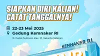 Kementerian Ketenagakerjaan (Kemnaker) kembali akan mengadakan Job Fair pada 22–23 Mei 2025.