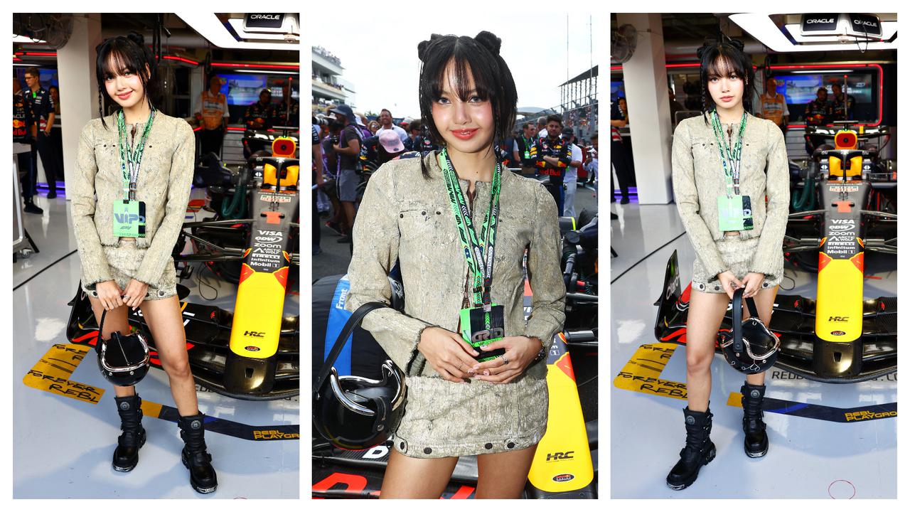 Foto: Gaya Lisa Blackpink saat Jadi Tamu Spesial di Formula 1 GP Miami 2024