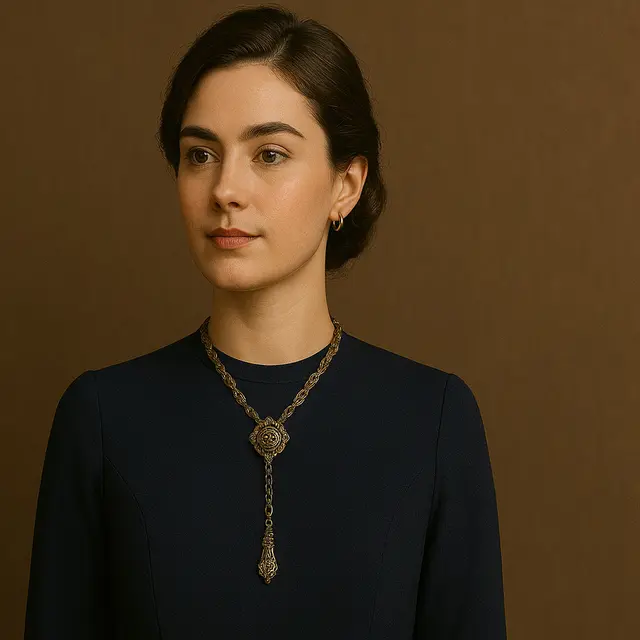 Model Kalung Lariat yang Cocok untuk Pesta