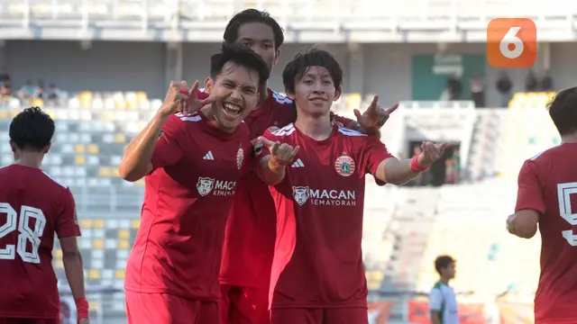 Foto: Persija Jakarta Pesta Gol ke Gawang PSMS Medan, Persib Bandung Menanti di Semifinal Piala Presiden 2026