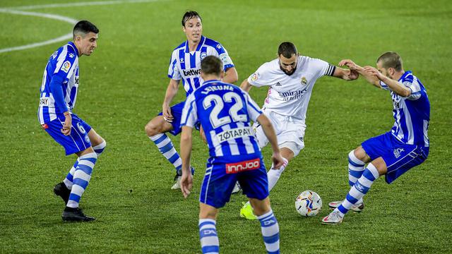 FOTO: Tanpa Didampingi Zinedine Zidane, Real Madrid Pesta Gol di Markas Alaves