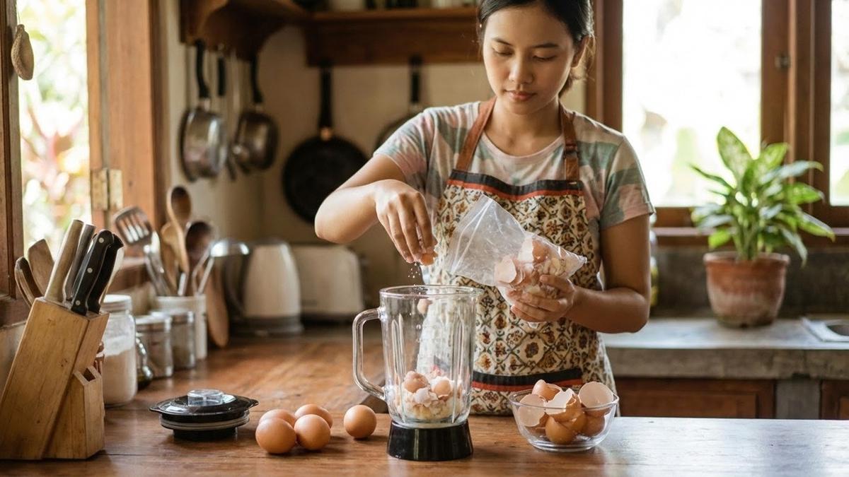 7 Ide Lifehack Dapur dari Cangkang Telur yang Jarang Diketahui, Praktis dan Hemat