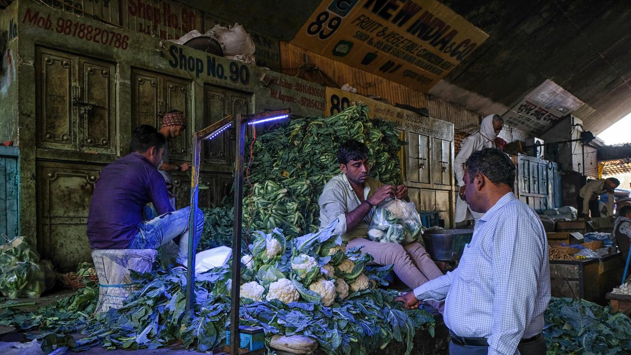 Potret Aktivitas Pedagang Pasar di New Delhi