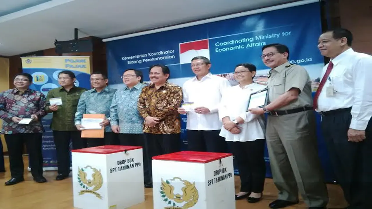 Menteri Ekonomi Jokowi Lapor SPT Tahunan Pajak