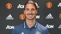 Zlatan Ibrahimovic. (dok. Manchester United)