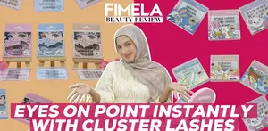 FIMELA BEAUTY REVIEW JANUARI - CLUSTER LASHES