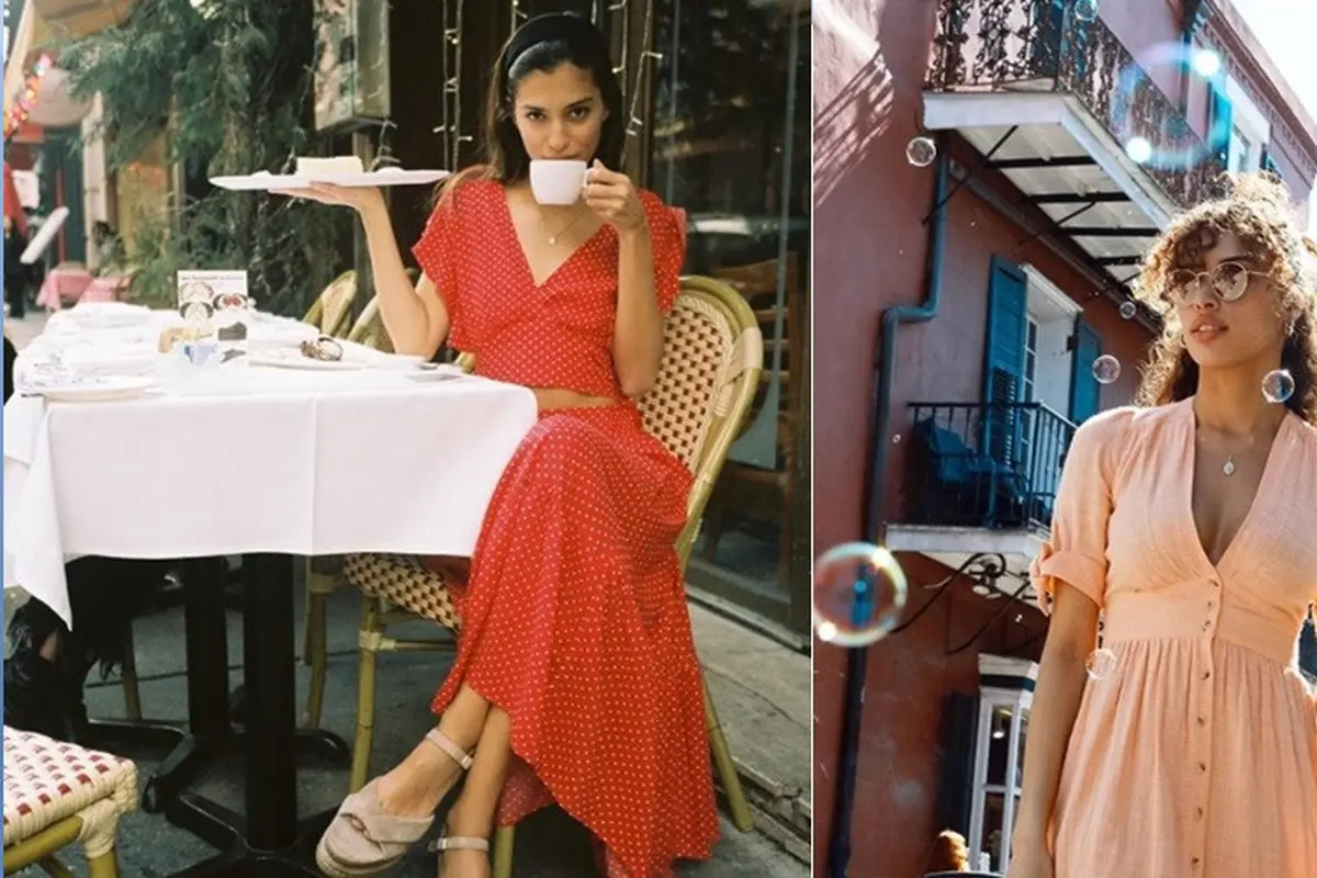Nostalgia dengan Tren Puff Shoulder Dress