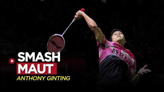 Berita video beberapa smash maut dari Anthony Sinisuka Ginting pada babak awal Indonesia Masters 2023, Rabu (25/1/2023).