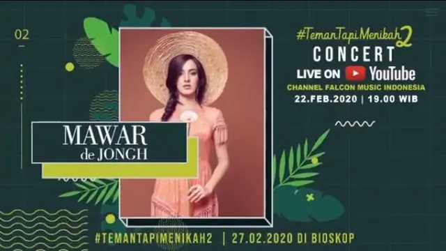 Teman Tapi Menikah2 concert (Foto: Instagram/@falconpictures_)