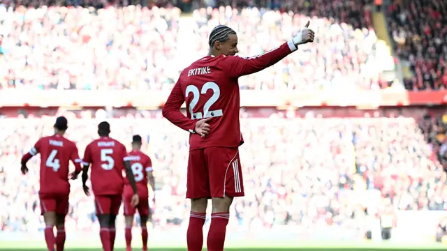 Foto: Liverpool Pesta Gol ke Gawang West Ham, Hugo Ekitike Tampil Menawan