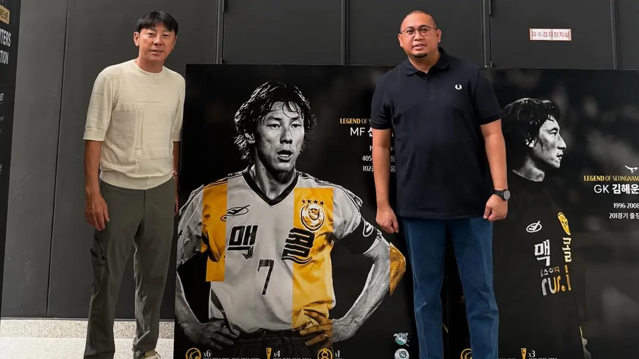 Andre Rosiade dan Shin Tae-yong.