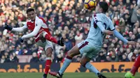 Arsenal vs Burnley. (IAN KINGTON / AFP)