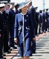 Kate Middleton melangkah keluar di Skotlandia bersama suaminya, Pangeran William, untuk menghadiri upacara pemberian nama HMS Glasgow, 22 Mei 2025. (dok. Instagram @princeandprincessofwales/https://www.instagram.com/p/DJ9qIIVoFGv/)