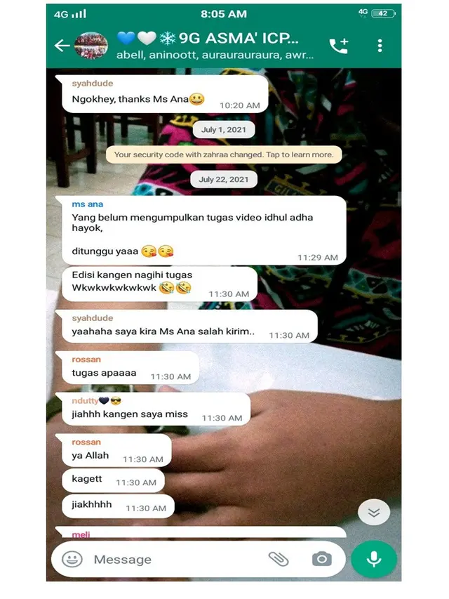 6 Chat Guru Tagih Tugas ke Murid yang Sudah Lulus Ini Bikin Tepuk Jidat
