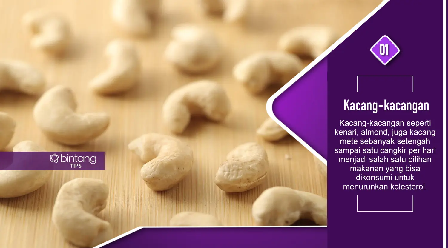 Makanan yang bisa turunkan kolesterol. (Foto: Adrian Putra, Digital Imaging: Nurman Abdul Hakim/Bintang.com)