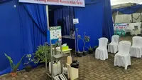 Tempat Pemungutan Suara (TPS) 14 Jatimulya, Depok siap menyambut pemilih menggunakan hak pilih di Pilkada Depok.