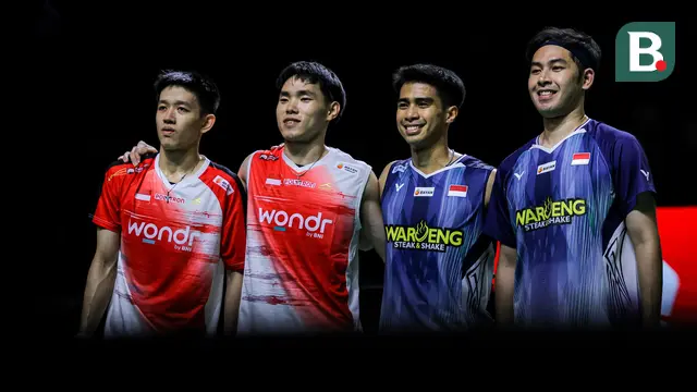 Foto: Raymond/Joaquin Wakili Ganda Putra Indonesia di Final Indonesia Open setelah Tumbangkan Sabar/Reza