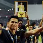 Pelatih Thailand, Kiatisuk Senamuang. (Liputan6.com/Helmi Fitriansyah)