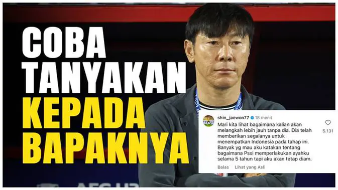 Misteri Terungkap: Arya Sinulingga Bongkar Rahasia Anak Shin Tae-yong Usai Sang Ayah Terdepak dari Timnas