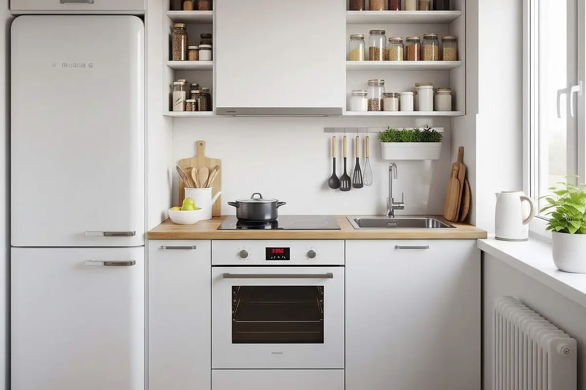 Dapur Kecil Sederhana Tapi Fotogenik untuk Konten Masak
