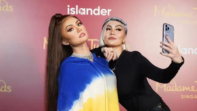 Bangga, Agnez Mo Diabadikan Jadi Patung Lilin di Madame Tussauds Singapura