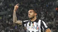 Dua Gol Tevez Bawa Juventus Dekati Gelar Keempat