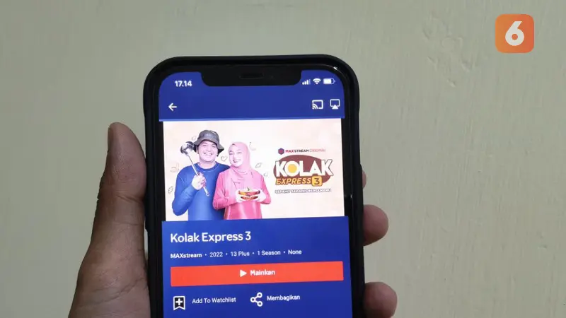 Konten original Maxstream Kolak Express 3 The Series