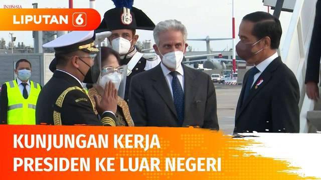 Untuk pertama kalinya di masa pandemi, Presiden Jokowi didampingi Ma'ruf Amin melakukan kunjungan kerja ke luar negeri untuk menghadiri G20 di Roma Italia, KTT Perubahan Iklim di Glasgow, Skotlandia, dan Pertemuan Bilateral di Uni Emirat Arab.