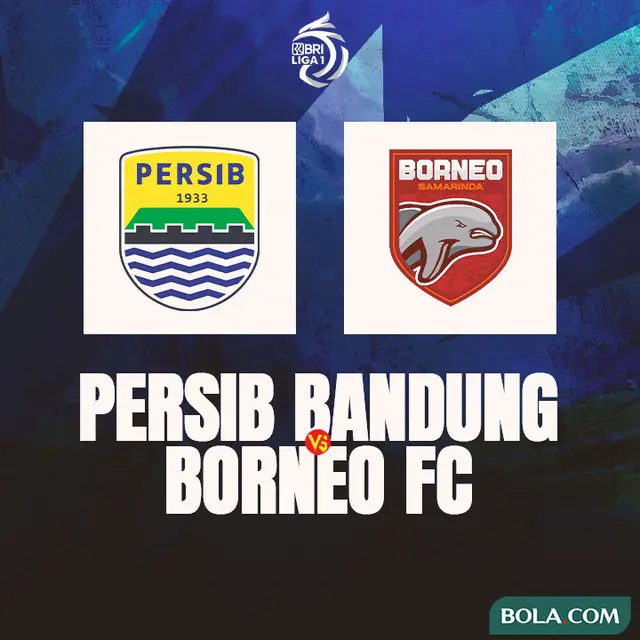 Liga 1 - Persib Bandung Vs Borneo FC