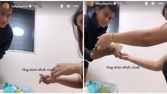 6 Momen Pratama Arhan Beri Kejutan Ultah Azizah Salsha, Sederhana Tapi Romantis