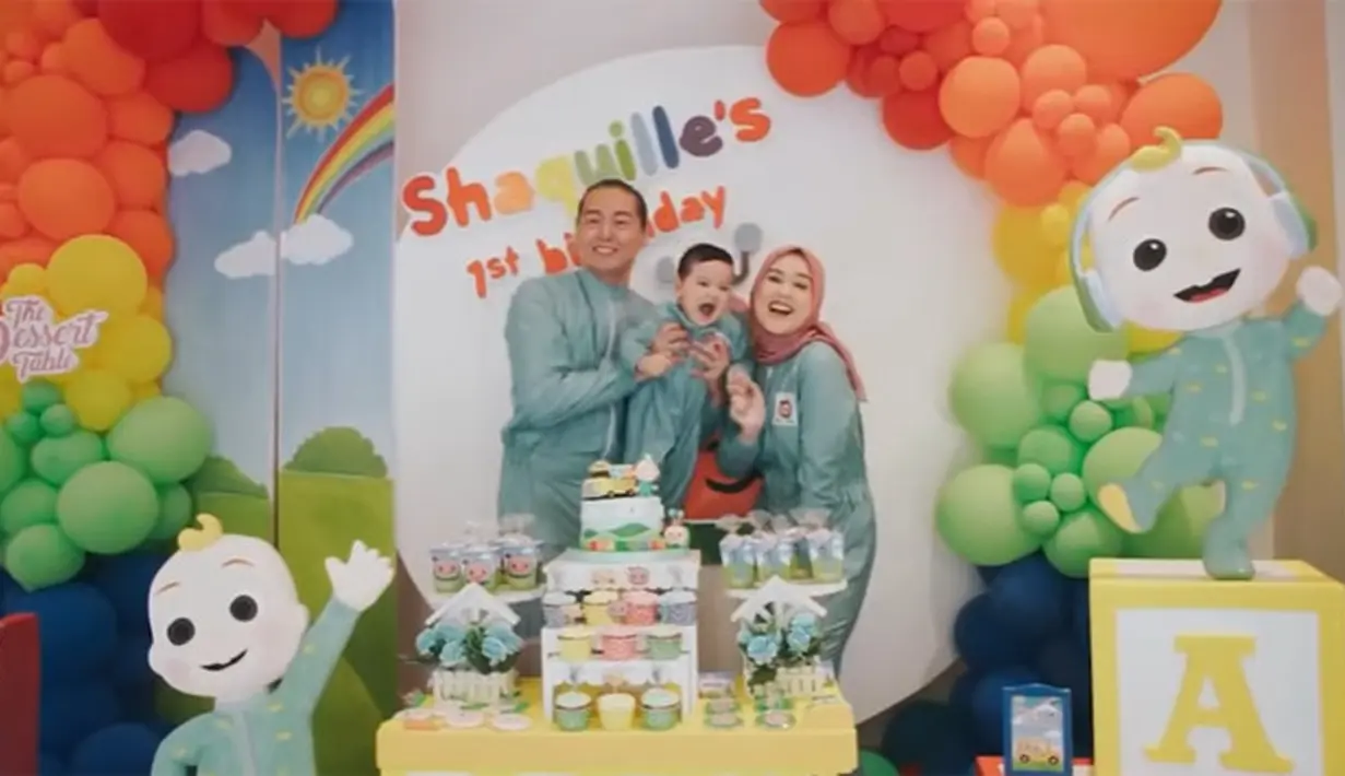 Ultah anak Cut Meyriska dan Roger Danuarta (Youtube/ RogerChika Journey)