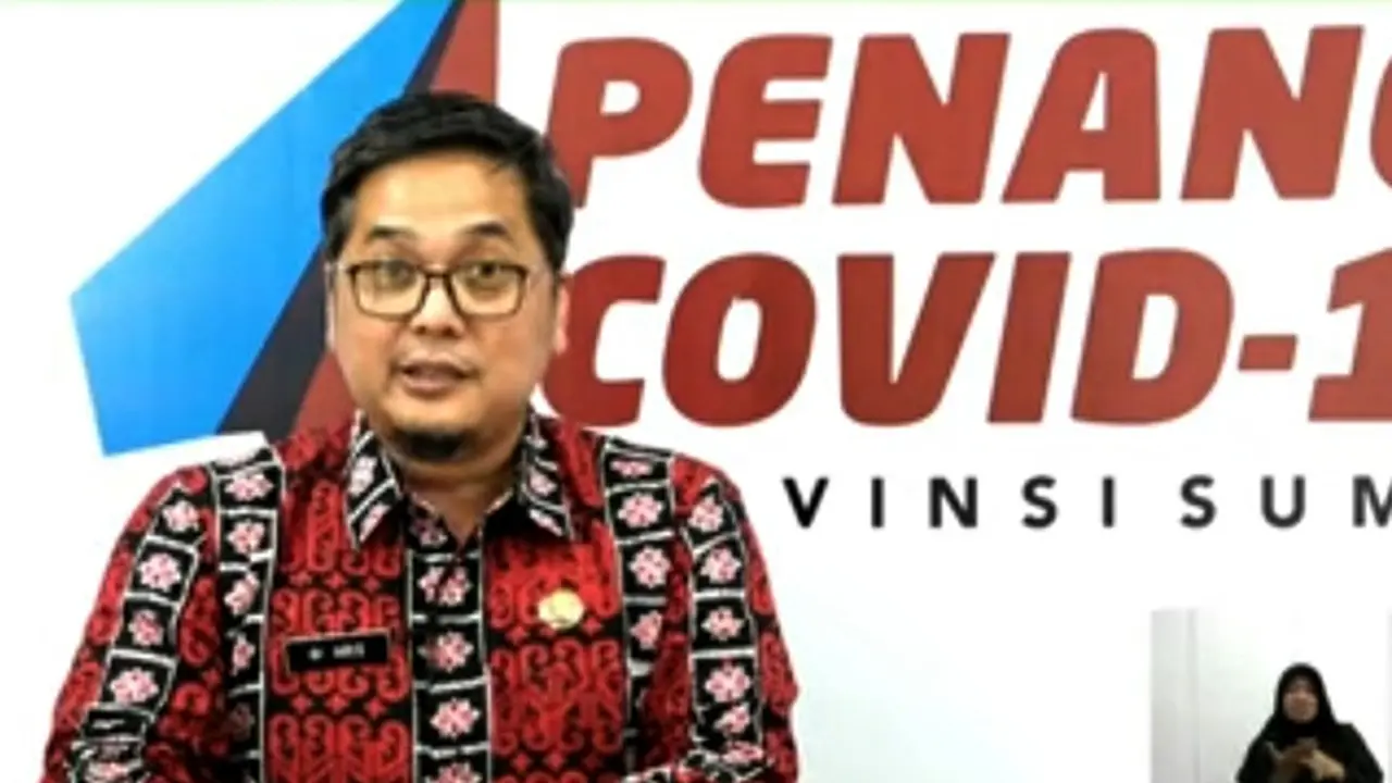 Juru Bicara (Jubir) Gugus Tugas Percepatan Penanganan COVID-19 Provinsi Sumut, dr Aris Yudhariansyah