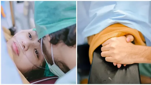 6 Potret Istri Megantara Melahirkan Buah Hati Kedua, Dikaruniai Anak Perempuan Lagi