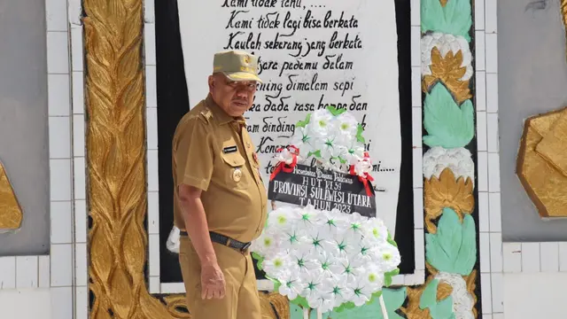 Gubernur Olly Dondokambey dan Wagub Steven Ziarah ke Makam Para Pendahulu