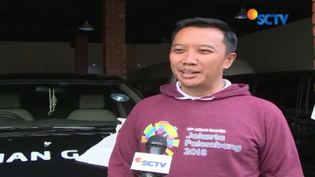 Kata Menpora Soal Stiker Asian Games 2018 di Mobil Dinas