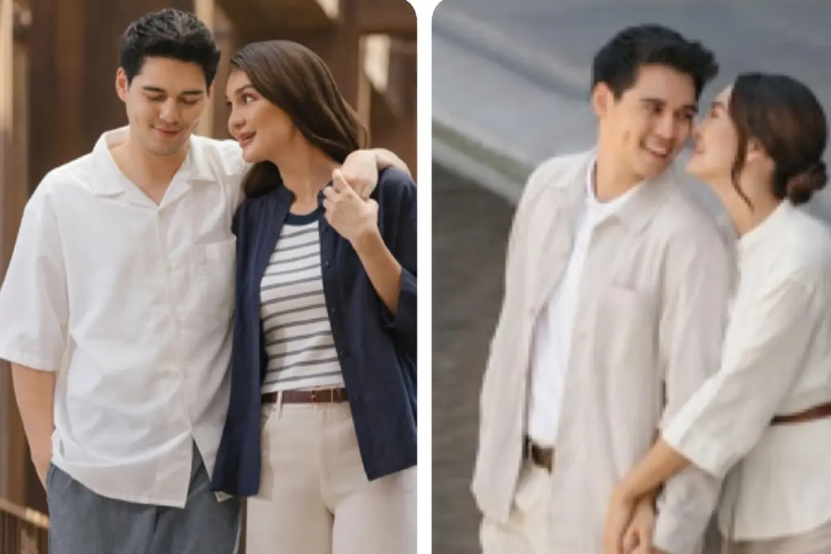 Gaya Serasi Luna Maya dan Maxime Bouttier Bak Preweddin