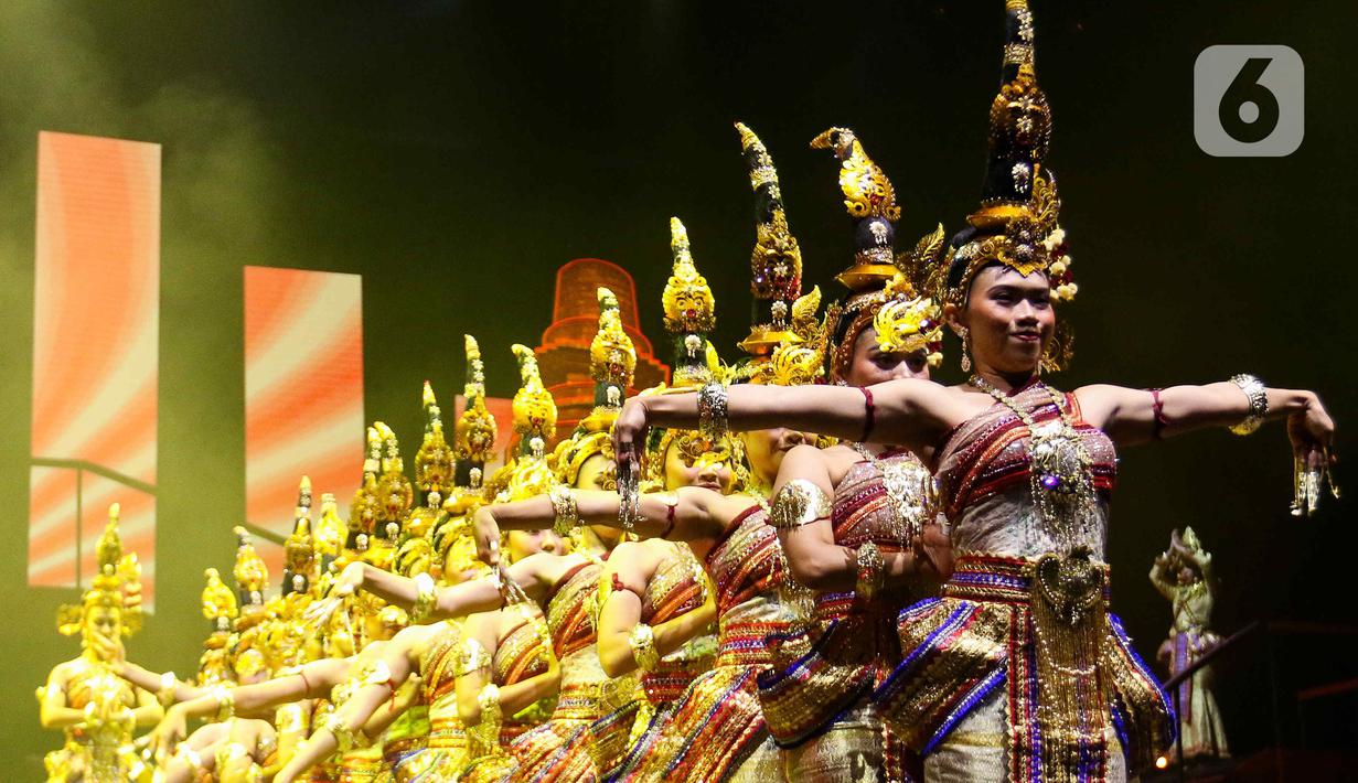 Pagelaran Sabang-Merauke tahun 2024 diadakan bertepatan dengan perayaan Hari Kemerdekaan Indonesia yang ke-79. (Liputan6.com/Herman Zakharia)