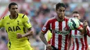Ricky Alvarez. Didatangkan Sunderland dari Inter Milan pada awal musim 2014/2015 sebagai pinjaman dengan opsi permanen jika Sunderland lolos dari degradasi. Hanya tampil dalam 8 partai Premier League karena mengalami cedera dan kebugaran yang buruk. (AFP/Lindsey Parnaby)
